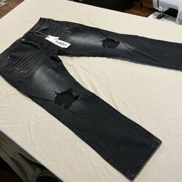 Purple Brand black ripped jeans - Picture 5 of 5